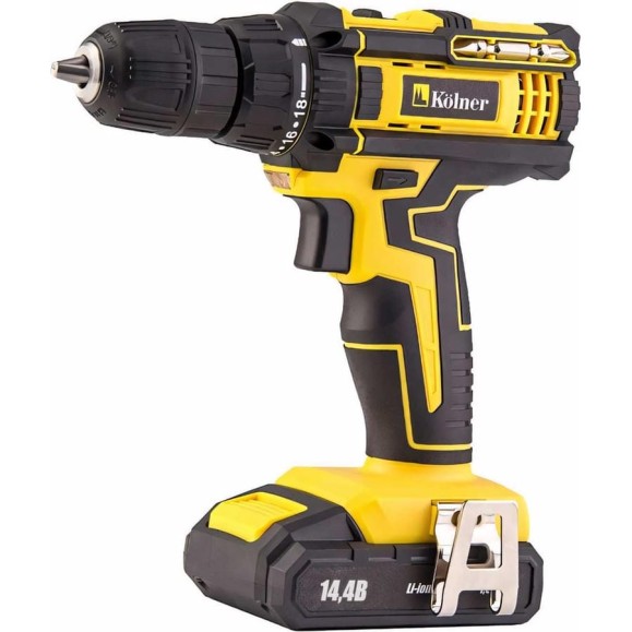 Аккумуляторная дрель-шуруповерт Kolner KCD 14.4/2L 8020100381