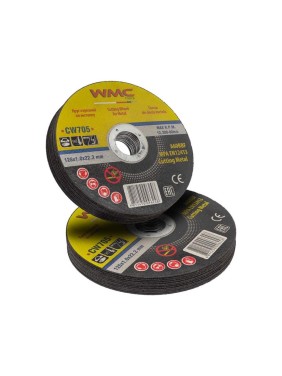Круг отрезной 125x1.0x22.2 мм, 20 шт WMC TOOLS WMC-CW705/20 шт к-т/(59861)