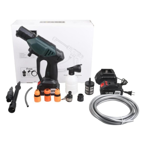 Мойка высокого давления аккумуляторная Zitrek ZKHP 20 Li, 2x4.0Ач 085-1028 Мойка высокого давления аккумуляторная Zitrek ZKHP 20 Li, 2x4.0Ач 085-1028