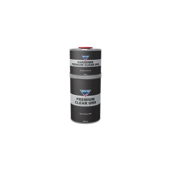Лак системы UHS SOLID PRO PREMIUM CLEAR UHS (5000+2500мл) - 2K (в комплекте с отвердителем) 522.7500