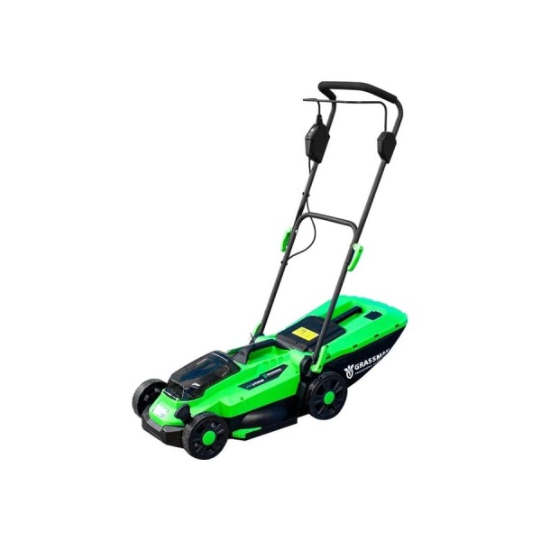 Газонокосилка аккумуляторная Grassman BL-233, 21V, ширина 33см, травосбор. 30л (1/12) 020286