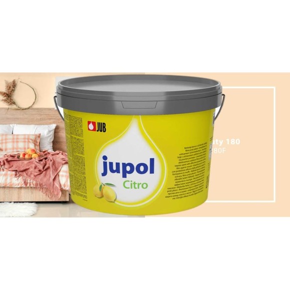 Краска для стен и потолков с запахом лимона JUB JUPOL CITRO 2л, цвет: 280F 1002539-280F Краска для стен и потолков с запахом лимона JUB JUPOL CITRO 2л, цвет: 280F 1002539-280F