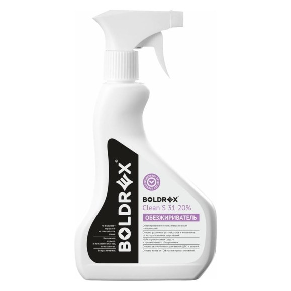 Обезжириватель на водной основе BOLDREX Cleaner S 31 20% 0,5 кг 3105 3105-СН