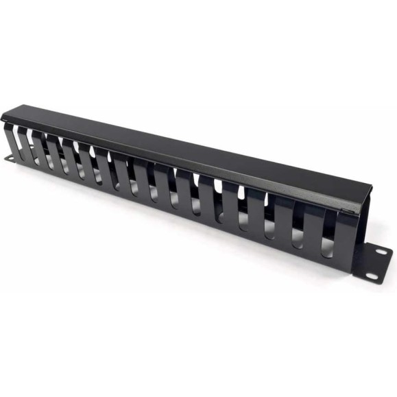 Кабельный организатор Hyperline CM-1U-ML16-COV металлический с крышкой, 19", 1U 454711