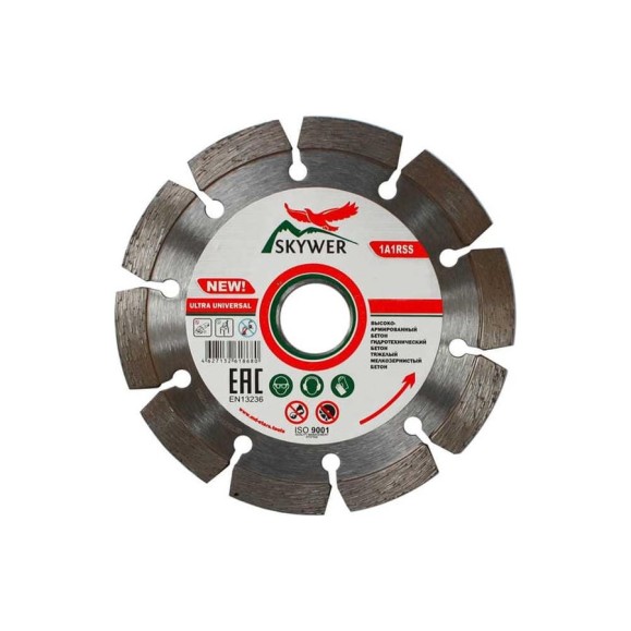 Круг алмазный 1A1RSS ULTRA UNIVERSAL 250x2.6x10x32 мм, 16T SKYWER SK-UUS25032