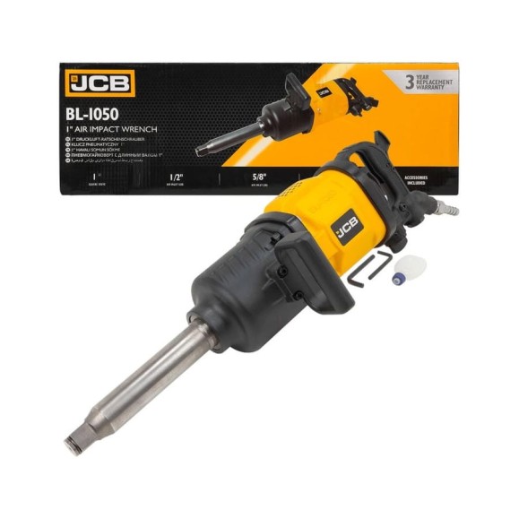 Пневмогайковерт JCB с длинным валом 1
