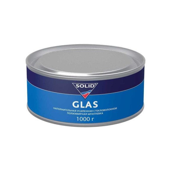 Наполнительная шпатлевка SOLID GLAS (фасовка 1000 гр), усиленная стекловолокном 316.1000