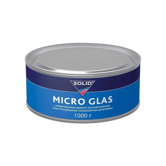 Наполнительная шпатлевка SOLID MICRO GLAS - (фасовка 1000гр) ,усиленная микростекловолокном 315.1000 Наполнительная шпатлевка SOLID MICRO GLAS - (фасовка 1000гр) ,усиленная микростекловолокном 315.1000