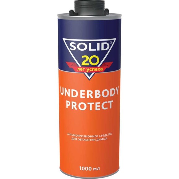 Антикоррозионное средство для обработки днища SOLID UNDERBODY PROTECT 1000 мл 343.1002 Антикоррозионное средство для обработки днища SOLID UNDERBODY PROTECT 1000 мл 343.1002