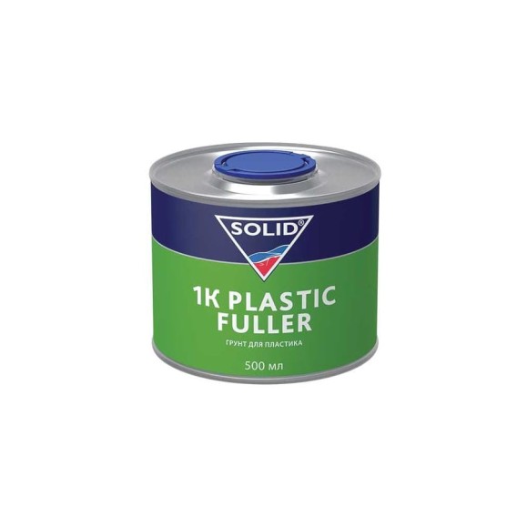 Адгезионный грунт для пластика SOLID 1K PLASTIC PRIMER 500 мл (бесцветный) 335.0501