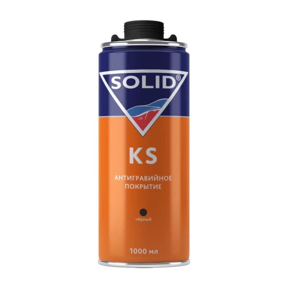 Антигравийное средство под пистолет SOLID KS (1кг), цвет: черный (Т) 331.1022
