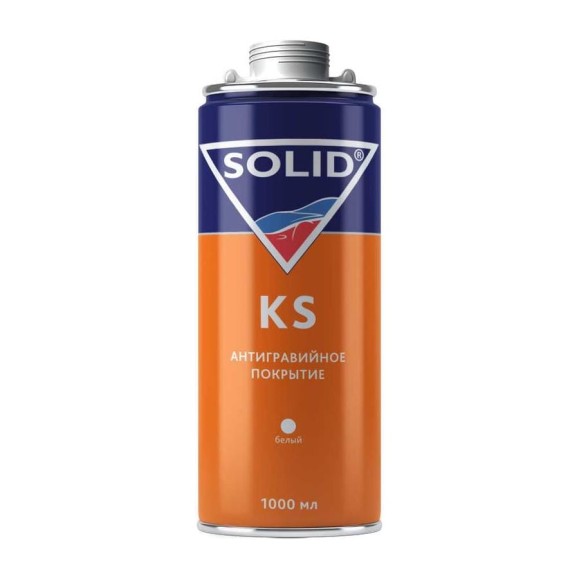 Антигравийное средство под пистолет SOLID KS (1 кг), цвет: белый (Т) 331.1023