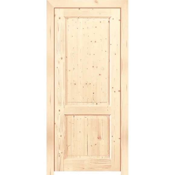 Дверь ООО ВДК Классика (массив) ДГ, 80х200, с коробом КМ7