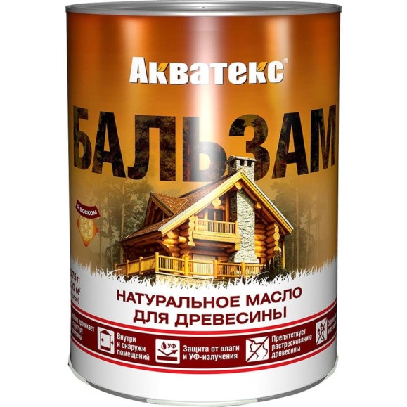 Бальзам Акватекс тик 0,75 л 6 45786 Бальзам Акватекс тик 0,75 л 6 45786