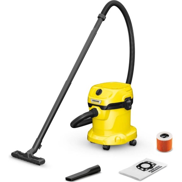 Хозяйственный пылесос Karcher WD 2 Plus V-15/4/18/C 1.628-011.0