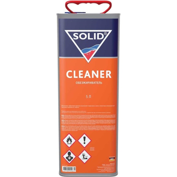 Обезжириватель SOLID CLEANER (фасовка 5000 мл) 372.5000