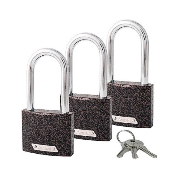 Замки навесные AVERS PD-01-63-L-Blister (3Locks+3Keys) 30922 Замки навесные AVERS PD-01-63-L-Blister (3Locks+3Keys) 30922