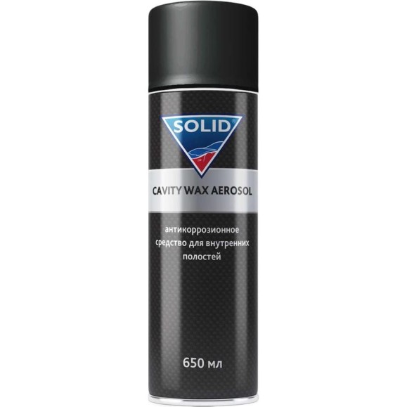 Антикоррозионное средство для внутренних полостей SOLID PROF CAVITY WAX AEROSOL 650ml 450.0652.W Антикоррозионное средство для внутренних полостей SOLID PROF CAVITY WAX AEROSOL 650ml 450.0652.W