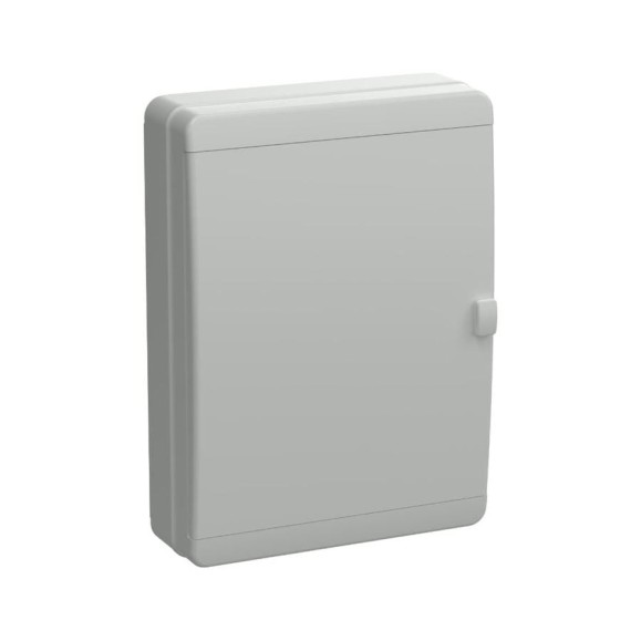 Корпус IEK TEKFOR КМПн-54 IP65, серый, непрозрачная дверь, пластиковый TF5-KP73-N-54-65-K03-K03