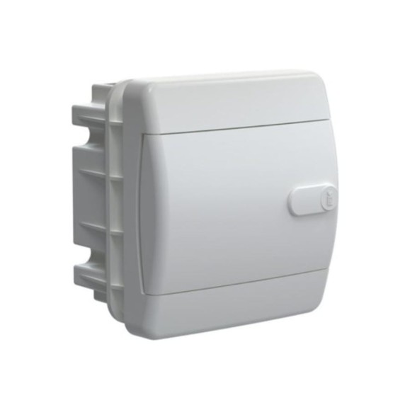 Корпус IEK UNION Compact ЩРВ-П-4 IP41, белая дверь, пластиковый UIC-KP13-V-04-41-K01