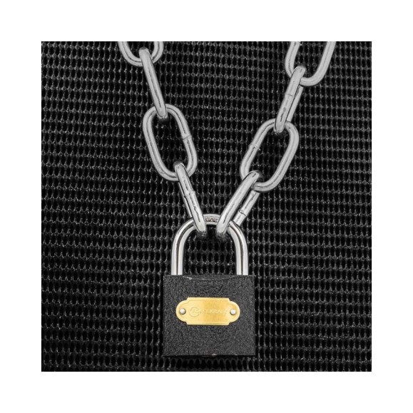 Замок навесной Forcekraft FK-W-Black/FB/50(60381)