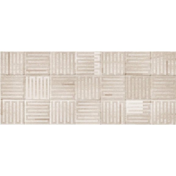 Керамическая плитка настенная Gracia Ceramica Rhodes beige бежевый 02 25x60 см, 1.2 кв. м/8 шт. СК000042687