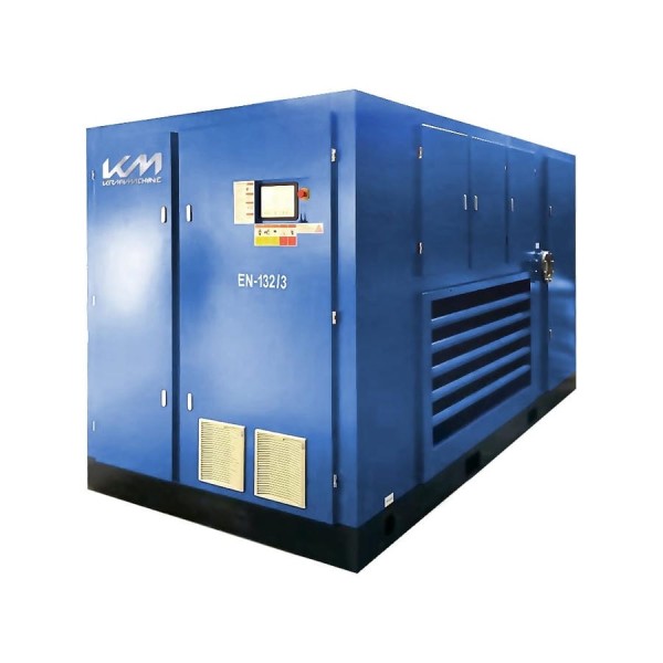 Винтовой электрический маслозаполненный компрессор KRAFTMACHINE KM132-10пВ (IP54, серия АС, ЧРП) KMMV132100PC55IJH