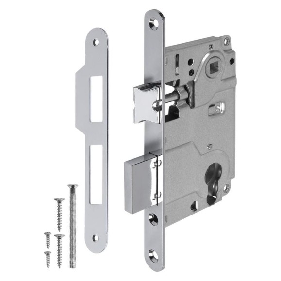 Корпус замка Ajax METLS25-50 CP хром 45925