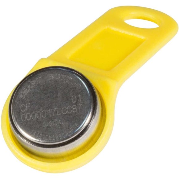 Ключ Tantos TM1990A iButton TS жёлтый Touch Memory TM1990A-F5 с 00-00068833 Ключ Tantos TM1990A iButton TS жёлтый Touch Memory TM1990A-F5 с 00-00068833