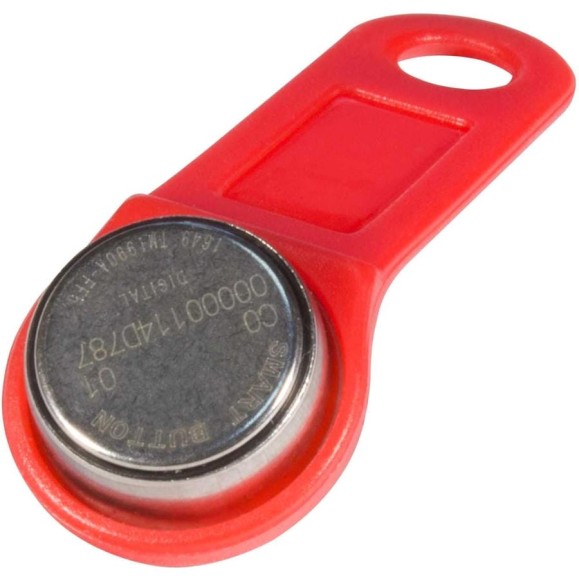 Ключ Tantos TM1990A iButton TS красный Touch Memory TM1990A-F5 00-00068831