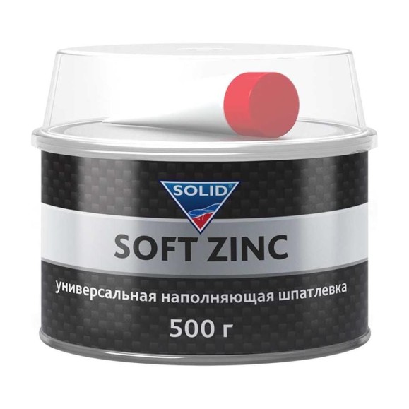 Универсальная наполняющая шпатлевка SOLID PROFESSIONAL LINE SOFT ZINC 500 гр 508.8500