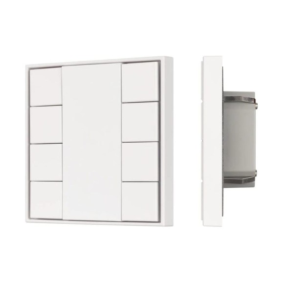 Кнопочная панель INTELLIGENT ARLIGHT KNX-301-22-8-SH-IN White IARL, IP20 Пластик, 1шт 037723 Кнопочная панель INTELLIGENT ARLIGHT KNX-301-22-8-SH-IN White IARL, IP20 Пластик, 1шт 037723