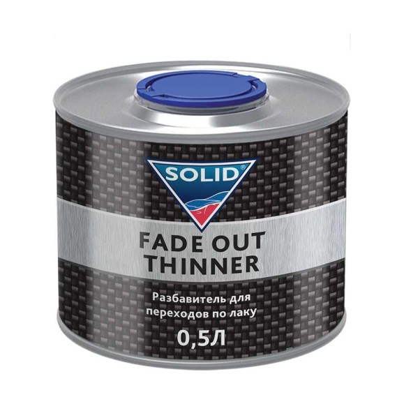 Разбавитель для переходов по лаку SOLID PROFESSIONAL LINE FADE OUT THINNER (фасовка 500 мл) 500.5500 Разбавитель для переходов по лаку SOLID PROFESSIONAL LINE FADE OUT THINNER (фасовка 500 мл) 500.5500