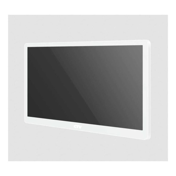 Монитор видеодомофона CTV -M5801 W, с технологией Touch Screen, сенсорным IPS экраном 8", поддержка форматов AHD, TVI, CVI и CVBS, белый 10-0000961