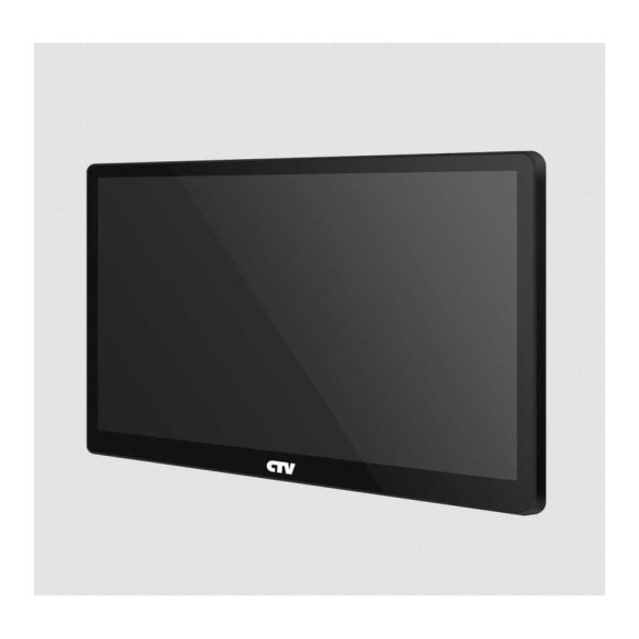 Монитор видеодомофона CTV -M5801 B, с технологией Touch Screen, сенсорным IPS экраном 8", поддержка форматов AHD, TVI, CVI и CVBS, черный 10-0000960