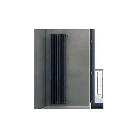 Трубчатый радиатор Arbonia твв, 1/2" 2180/12 № 69 ventil oben RAL9005 matt