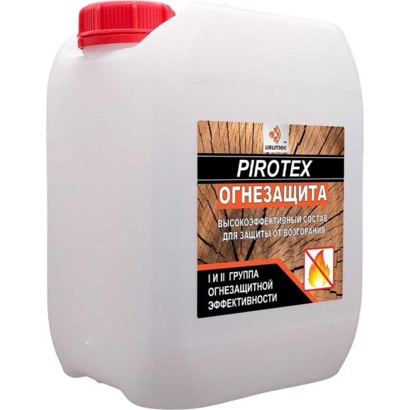 Огнезащита ИВИТЕК Пиротекс 5 л, розовый индикатор И00001202