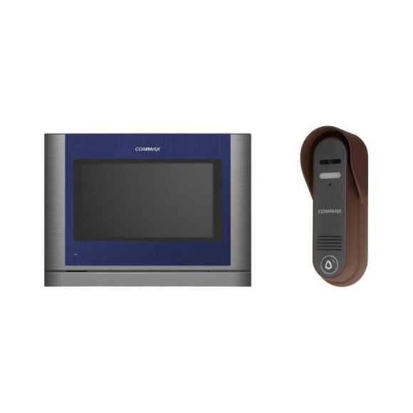 HD Комплект видеодомофона и вызывной панели COMMAX CDV-704MA(синий)/DRC-4CPHD2(медь) HD Комплект видеодомофона и вызывной панели COMMAX CDV-704MA(синий)/DRC-4CPHD2(медь)