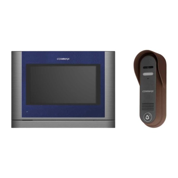 HD Комплект видеодомофона и вызывной панели COMMAX CDV-704MA(синий)/DRC-4CPHD(медь) HD Комплект видеодомофона и вызывной панели COMMAX CDV-704MA(синий)/DRC-4CPHD(медь)