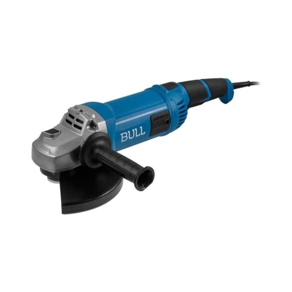 Двуручная углошлифмашина BULL WS 2303 в коробке, 2200 Вт, 230 мм, 6600 об/мин, пылезащ., 4 м кабель 1333621 Двуручная углошлифмашина BULL WS 2303 в коробке, 2200 Вт, 230 мм, 6600 об/мин, пылезащ., 4 м кабель 1333621