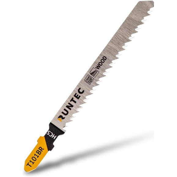 Пилки для лобзика по дереву T 101 BR, HCS, 5 шт RUNTEC RT-T101BR Пилки для лобзика по дереву T 101 BR, HCS, 5 шт RUNTEC RT-T101BR