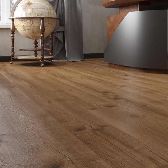 Кварц-виниловая плитка SPC Alpine Floor REAL WOOD ЕСО 2-1 Дуб Royal 1220x183x6, 2,23 м2 ECO 2-1 MC
