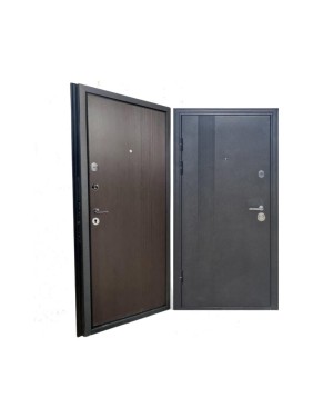 Входная дверь ООО ВДК Фортис Black LS-78 Черный шелк/МДФ Венге 960*2050 левая ДМ87