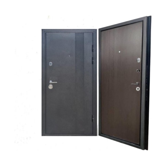 Входная дверь ООО ВДК Фортис Black LS-78 Черный шелк/МДФ Венге 960*2050 правая ДМ88 Входная дверь ООО ВДК Фортис Black LS-78 Черный шелк/МДФ Венге 960*2050 правая ДМ88