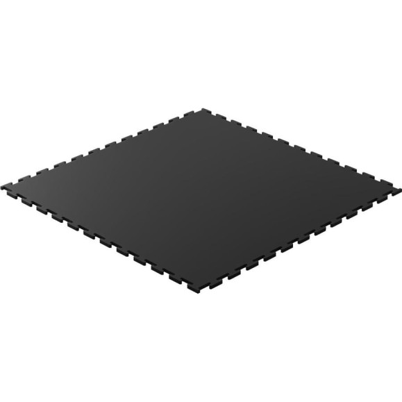 Модульное покрытие PALITRA TECHNOLOGY модель 1, ПВХ, чёрное 50471-1-B