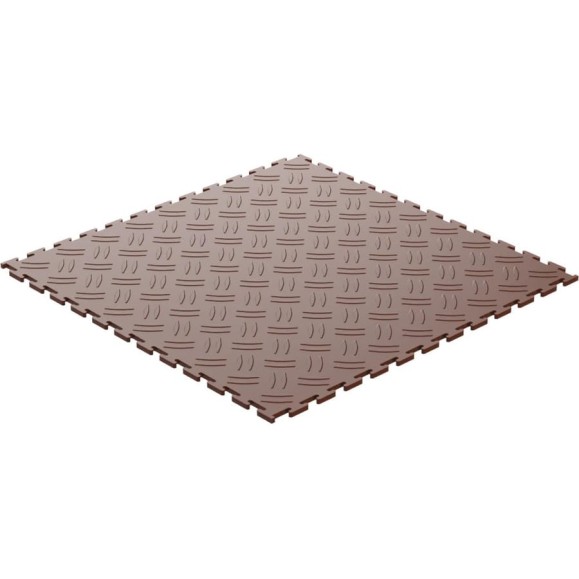 Модульное покрытие PALITRA TECHNOLOGY модель 2, ПВХ, коричневое 50471-2-Br