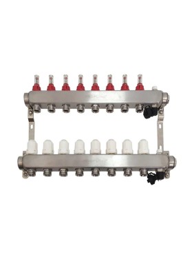 Коллекторный блок с расходомерами PROFLINE 8 выходов 1x3/4 УТ-00049413 Коллекторный блок с расходомерами PROFLINE 8 выходов 1x3/4 УТ-00049413