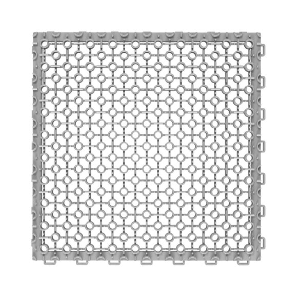 Покрытие грязезащитное модульное PALITRA TECHNOLOGY тип 3, серый 51959-3-G