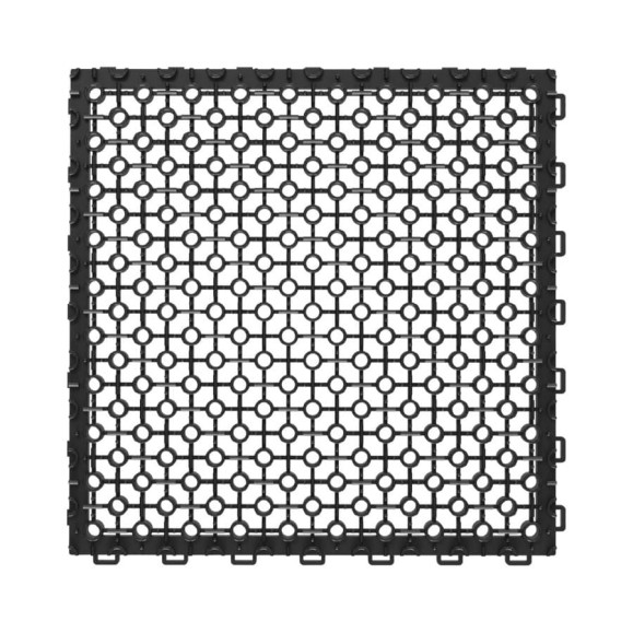 Покрытие грязезащитное модульное PALITRA TECHNOLOGY тип 3, чёрный 51959-3-B