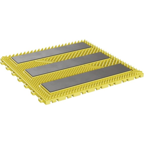 Покрытие грязезащитное модульное PALITRA TECHNOLOGY тип 2, жёлтый 51959-2-YK